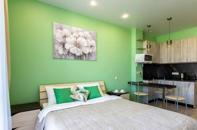 Апартаменты с видом на море и горы