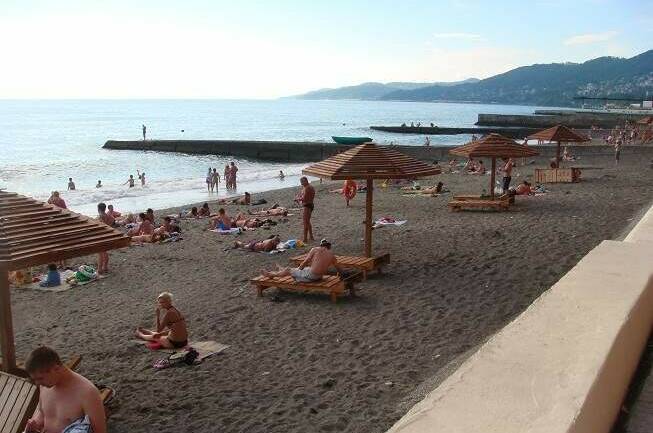 Студия около пляжа Альбатрос