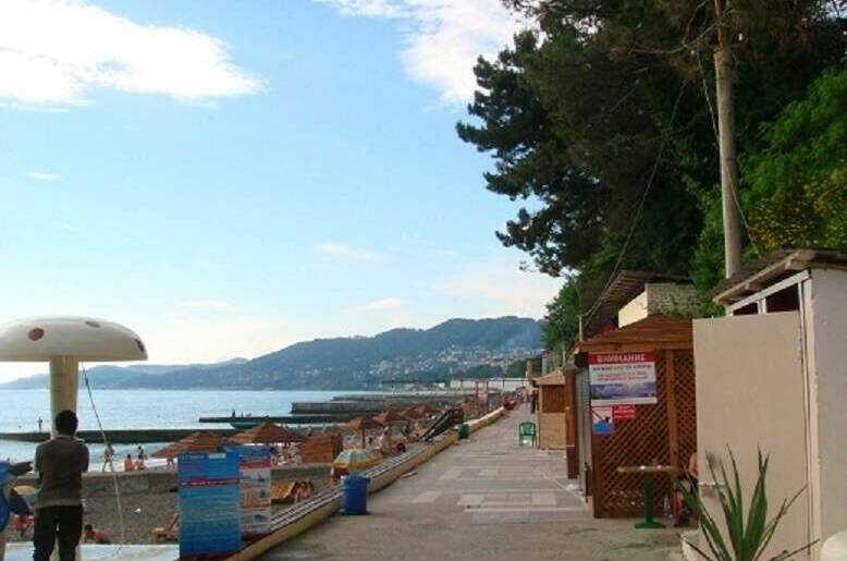 Студия около пляжа Альбатрос