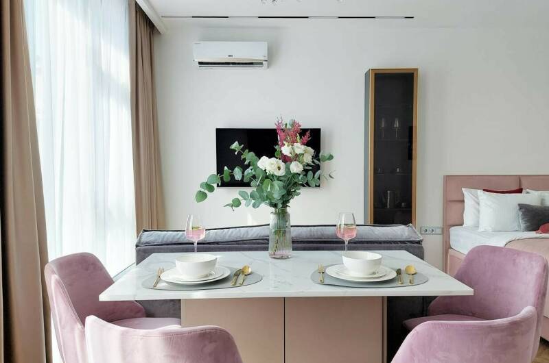 Роскошные апартаменты с бассейном в ЖК «Метрополь»