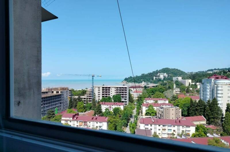 Однокомнатная с видом на море