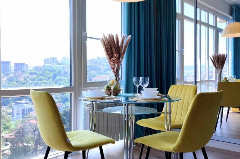 Квартира-студия 40 м² в Золотом треугольнике Сочи