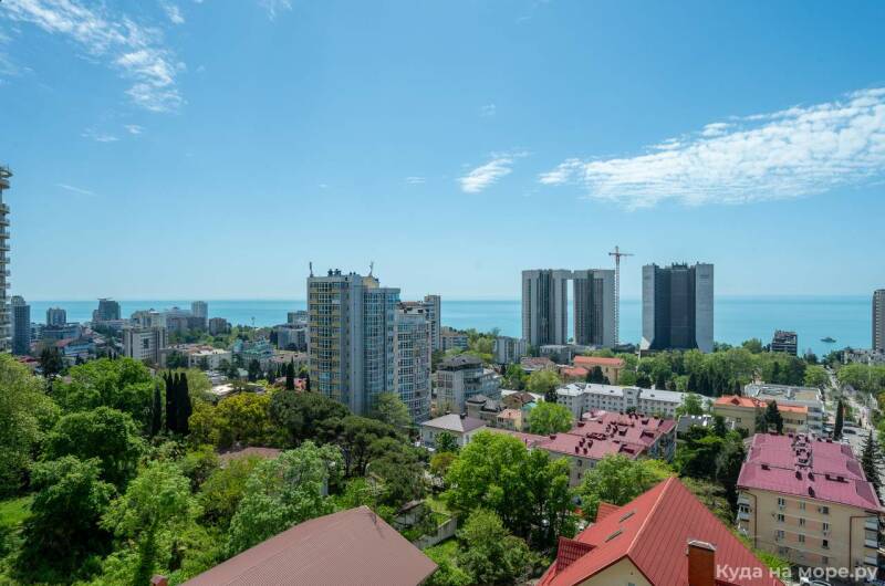 Квартира «Панорамный вид на море» | До пляжа 700 м