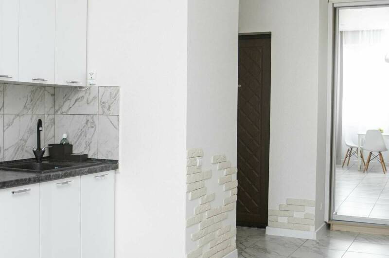 Двухкомнатная квартира с видом на горы