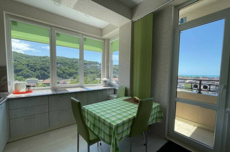 Квартира с панорамным видом на море и горы