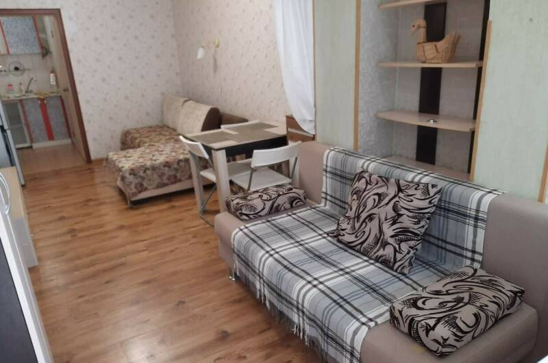 Семейная 1-ком. у пляжа «Альбатрос»