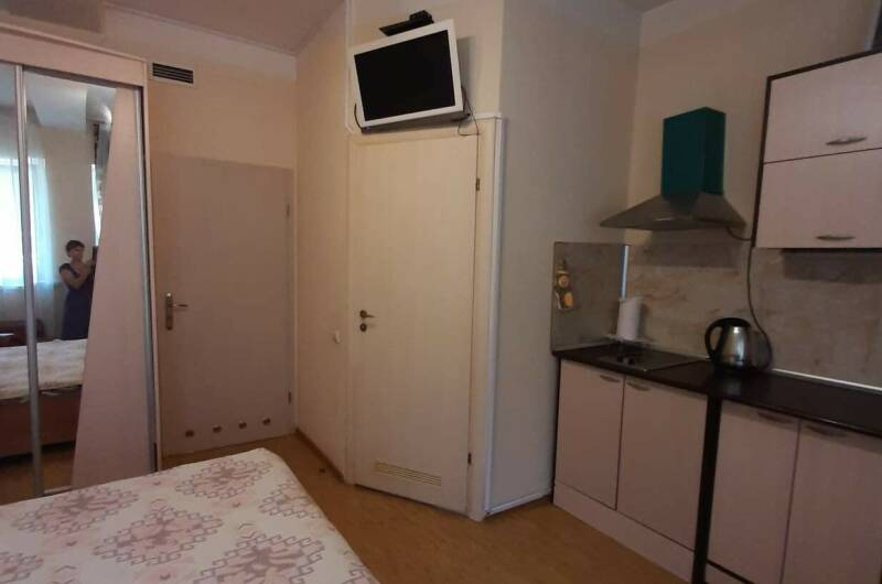 Уютная студия с балконом