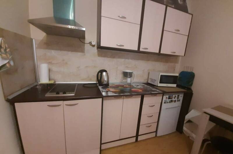 Уютная студия с балконом