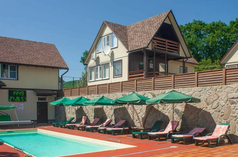 Комплекс коттеджей в Голубой даче «Буэнос Диас»