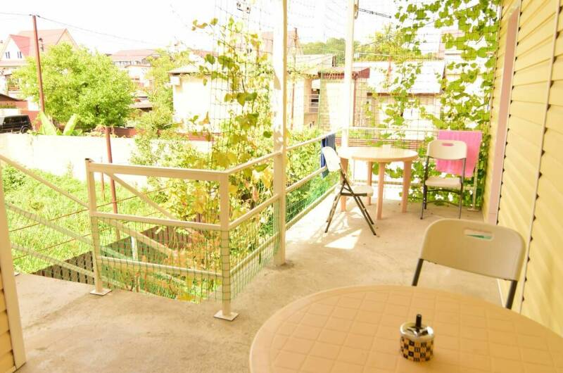 Гостевой дом «Квартирки у моря» (кухня в номере)