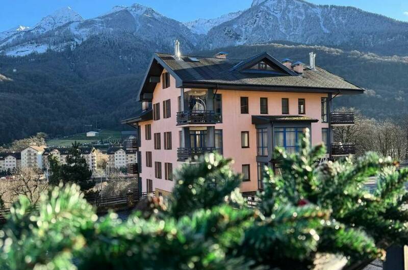 Квартира с видом на горы