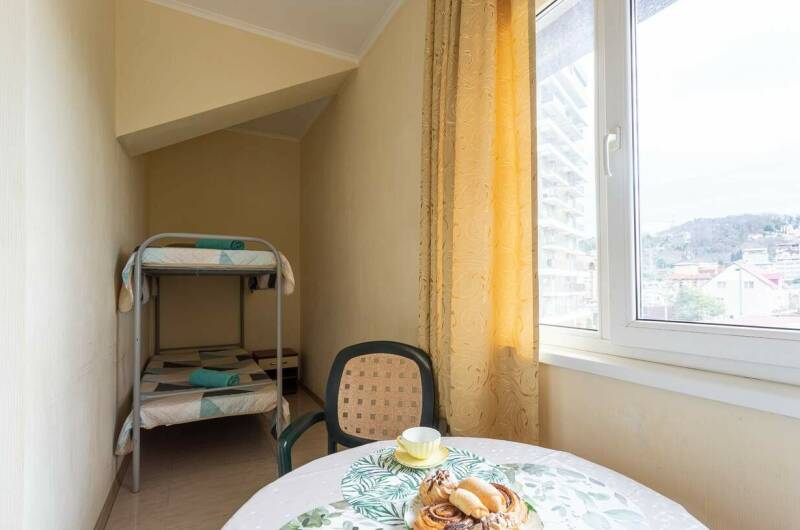 Апартаменты с балконом у моря