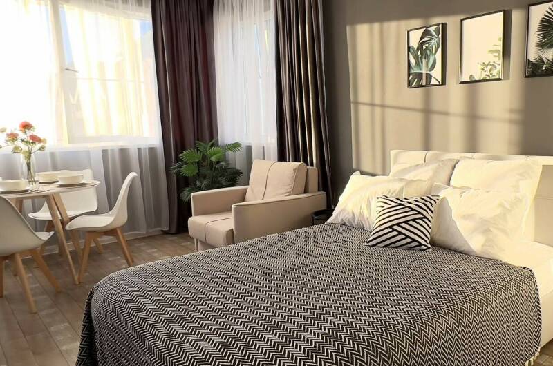 Уютная квартира с видом на море