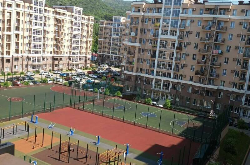 Студия с видом на горы в ЖК «Семейный»